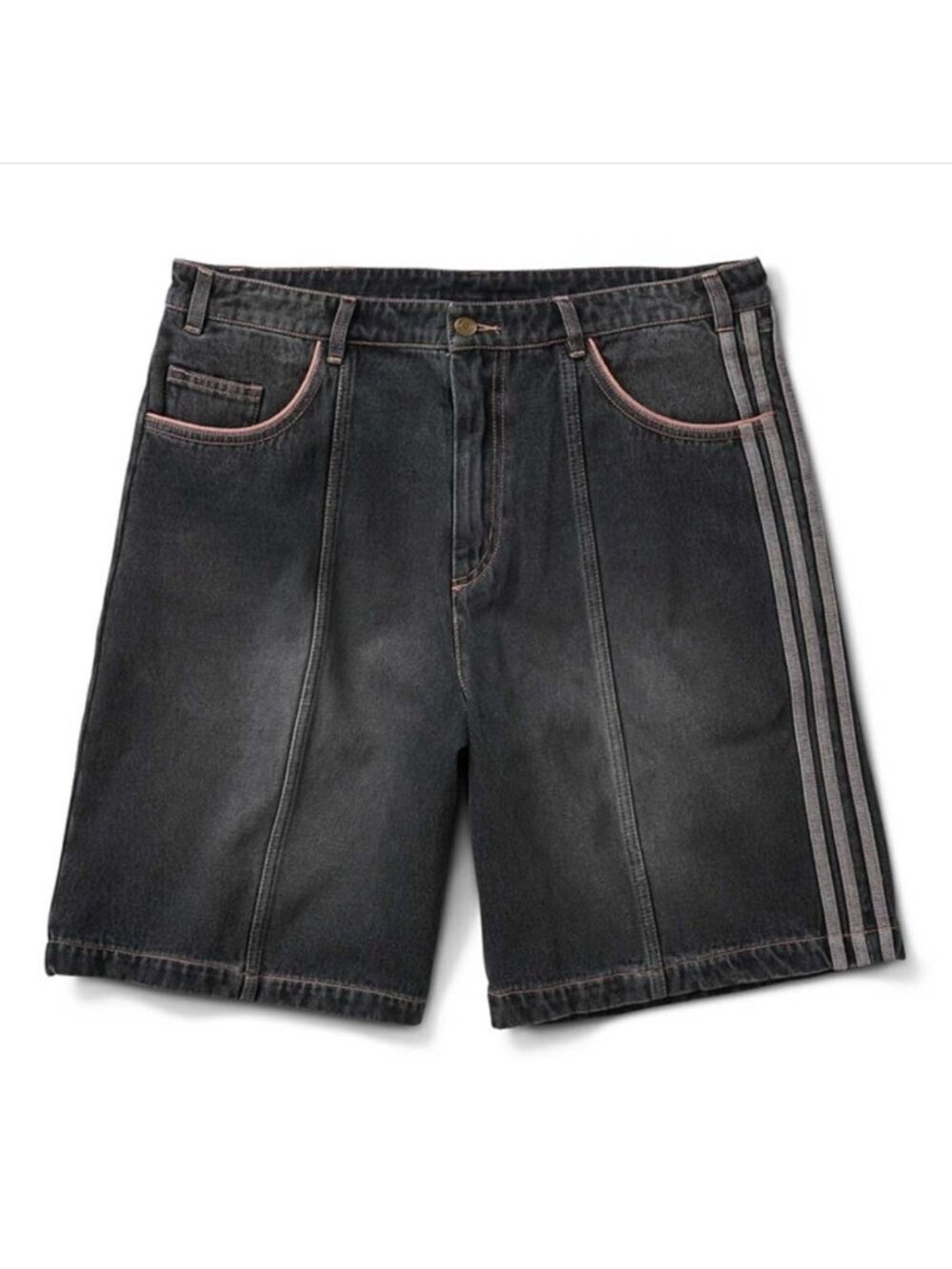 Adidas Originals Tyshawn Skateboarding Denim Shorts JX5468